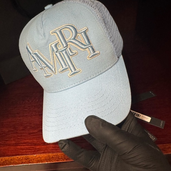 AMIRI Sky Blue Cap - Picture 6 of 10